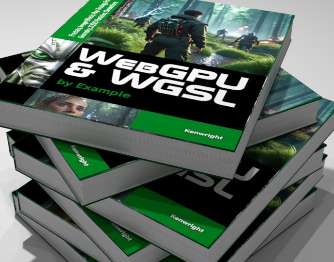 WebGPU and WGSL by Example: Fractals, Image Effects, Ray-Tracing, Procedural Geometry, 2D/3D, Particles, Simulations preview 2